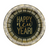 Roaring New Years Round 7" Dessert Plates  8ct - Foil Board