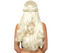 32" Braided Blonde Long Wavy Wig