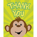 Monkeyin' Around Thank You Cards 8ct.