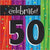 Milestone Celeb 50th Lunch Napkins 16ct