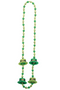 St. Patrick's Day Top Hat Bead Necklace