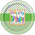 Citrus Dot Happy Birthday 7" Plates 8ct
