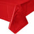 Classic Red Plastic Table Cover 54"x108"