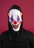 Adult Hooded Clown Mask