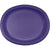 Purple Paper Oval Platter 8ct
