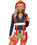 Hot Zone Honey Firefighter Women's Costume Large (12-14)