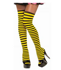 Adult Female Bee Wear Thigh Highs