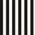 Midnight Black Stripes Beverage Napkins 16ct.