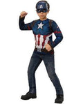 Avengers Infinity Captain America Costume Kids Large (12-14)