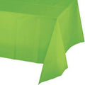 Fresh Lime Plastic Tablecover 54"x108"