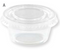 2 OZ. Portion Cups with Lids 24CT