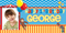 Curious George Birthday Custom Banner