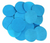 .8 oz Paper Confetti Dots Turquoise