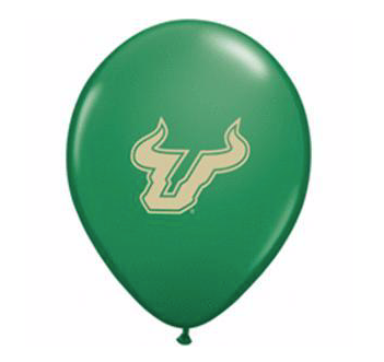 11" University of South Florida 10ct Latex Balloons USF