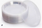 10" CLEAR PLASTIC PLATE - 60CT