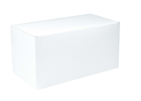 12" Wide White Gift Box