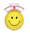 28" Smiley Face Nurse Balloon #140