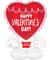 50" Valentine Hot Air Balloon AirLoonz