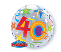 40th Birthday Stars Bubble