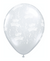 11" QUALATEX BIRTHDAY-A-ROUND CLEAR LATEX BALLOONS 50CT