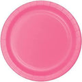 Candy Pink 7" Paper Plates 24ct.