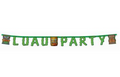 LUAU PARTY LETTER BANNER - 7FT