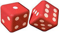 INFLATABLE DICE DECORATION 2 PACK