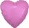 17" Metallic Pink Heart Balloon #90