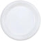 White 7" Plastic Plates 20ct