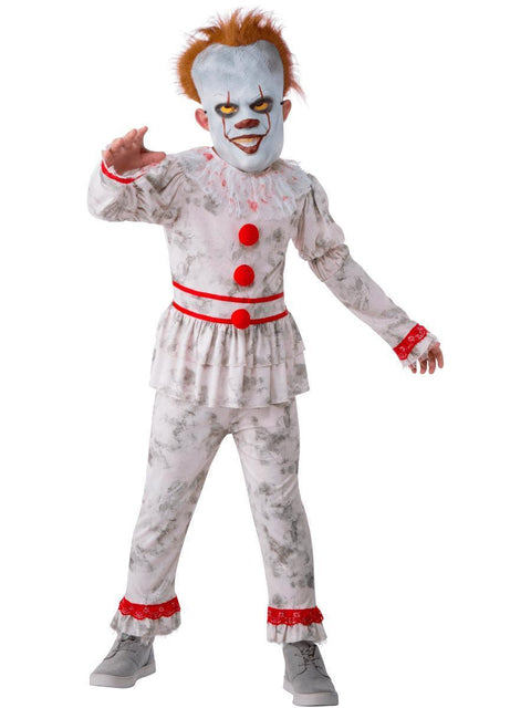 Evil Dancing Clown Costume Kids Large (12-14)