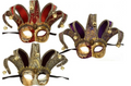 Venetian Jester Half Mask