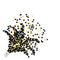 Black and Gold Push Up Confetti Poppers 8ct.