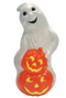 Ghost with 2 Pumpkins - 31" high cord /light included