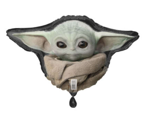 The Child Shaped Foil Balloon 24" Yoda
