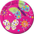 Butterfly Sparkle 9" Plates 8ct