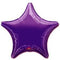 19" Purple Star Balloon Pkg