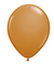 16" Qualatex Mocha Brown Latex Balloon 3ct.