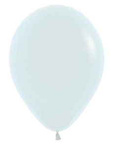 Sempertex 11" Fashion White Latex Balloons 100ct.