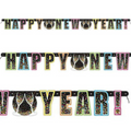 Confetti New Years Large Jointed Banner
