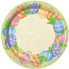 Spring Easter 9" Plates 8ct
