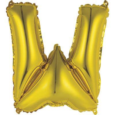 14" Foil Gold Letter Balloons Air-Filled