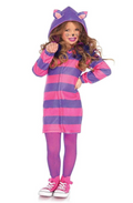 Child Cozy Cheshire Cat Costume