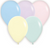 Sempertex 11" Pastel Matte Assorted Latex Balloons 100/pk