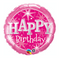 36" Birthday Pink Sparkle