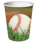 Baseball 9oz Cup paper 8CT