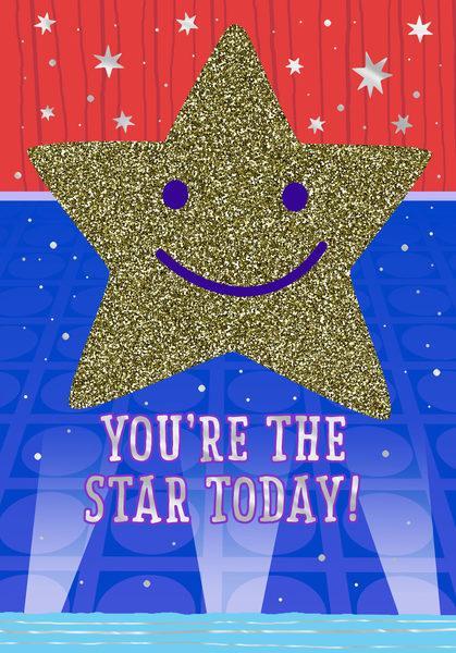 You're the Star Today Recital Congratulations Hallmark Card
