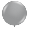 Tuftex 5" Silver Latex Balloons 50ct