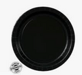 Black Velvet 9" Paper Plates 24ct.