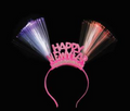 New Year Headband W/light Up Spray