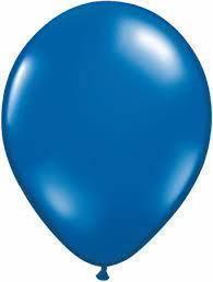 11" QUALATEX SAPPHIRE BLUE LATEX BALLOONS